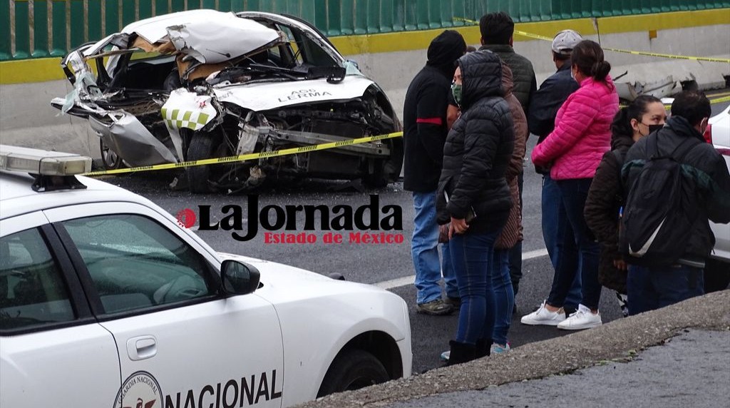 Letal accidente en autopista La Marquesa-Toluca deja un muerto