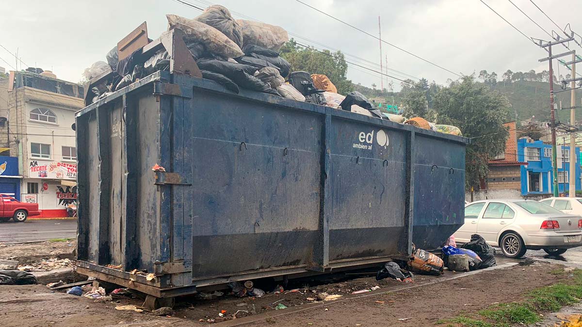 Desde las elecciones, empeora servicio de recolección de basura en Toluca