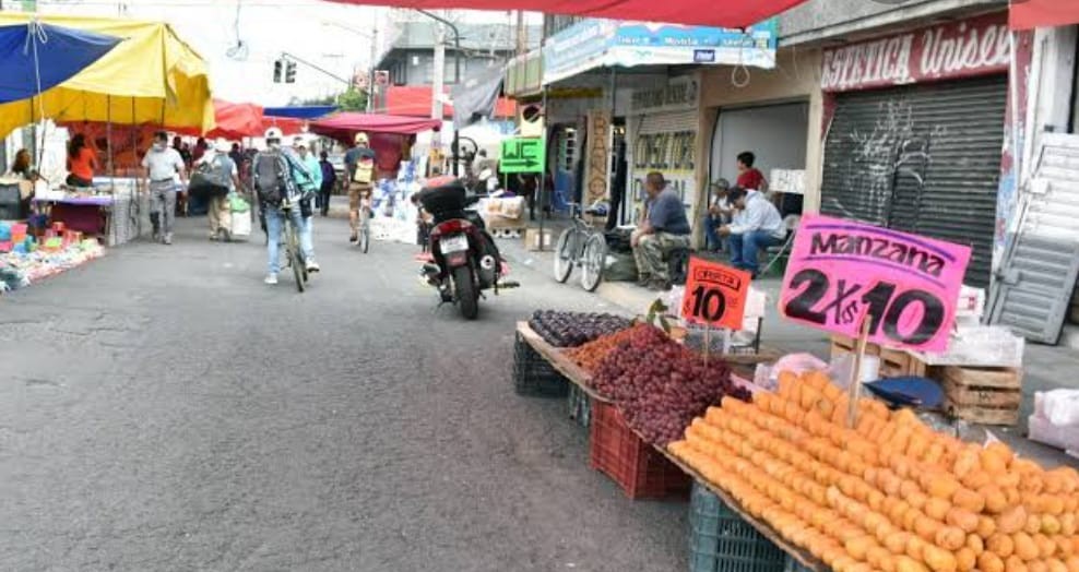 Incertidumbre entre comerciantes ante tercera ola de Covid en Neza