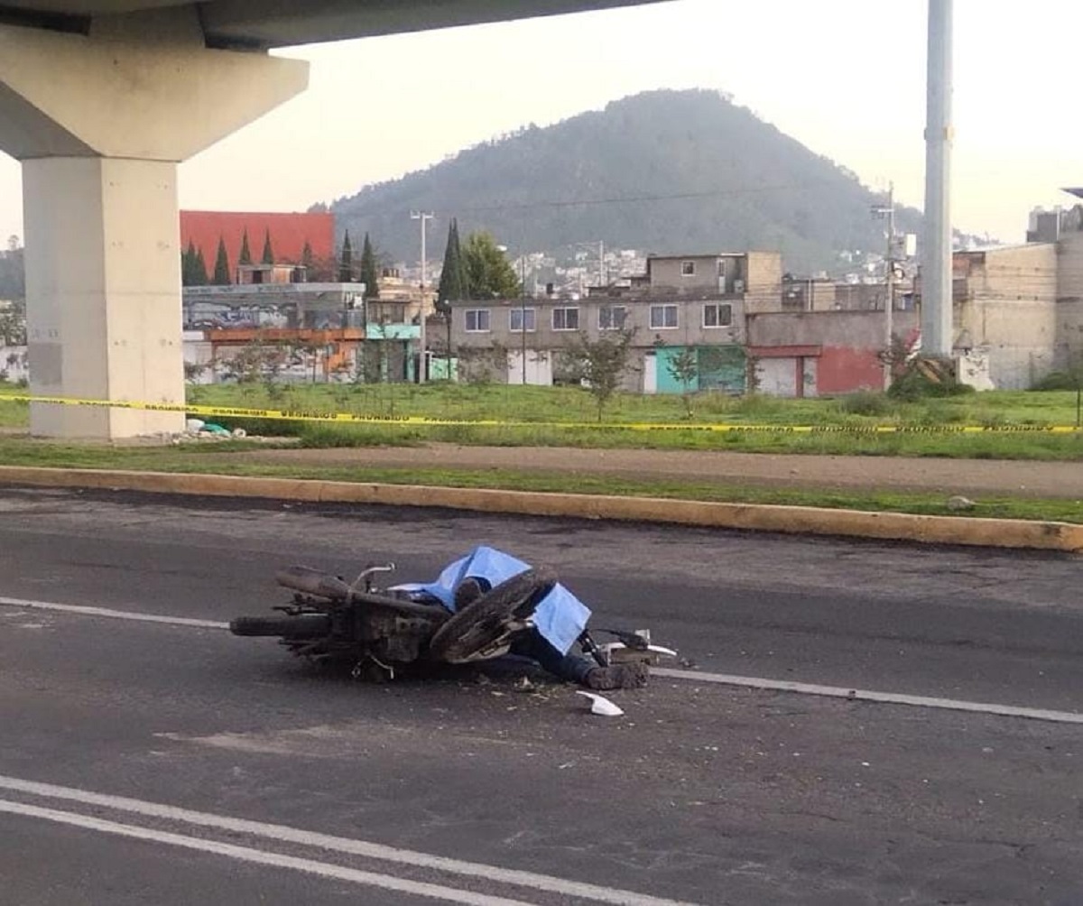 Muere motociclista