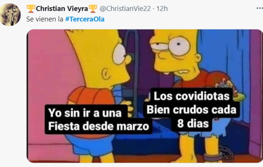 La tercera ola en memes