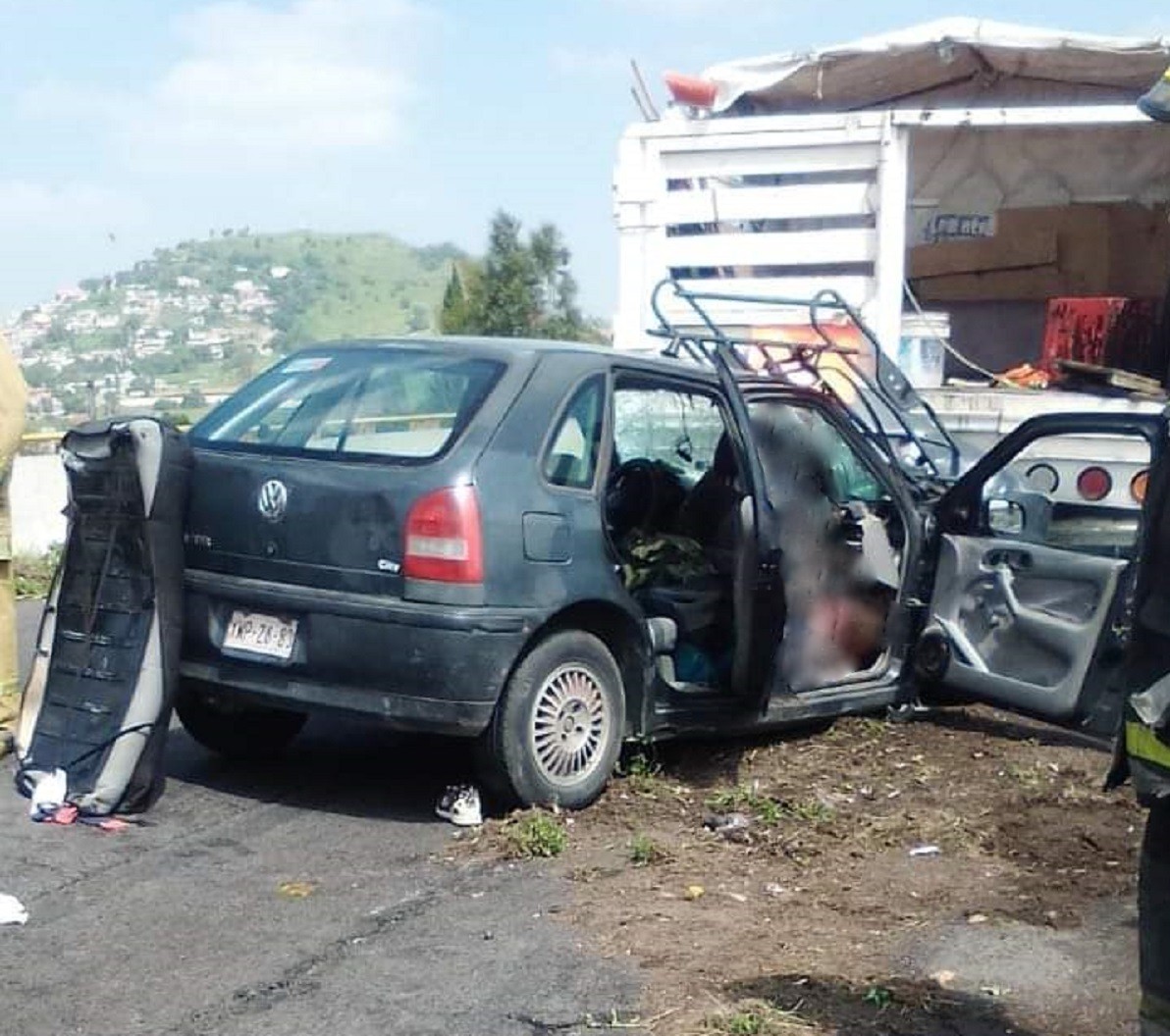 Menor pierde la vida tras fuerte choque en la Chalco-Cuautla