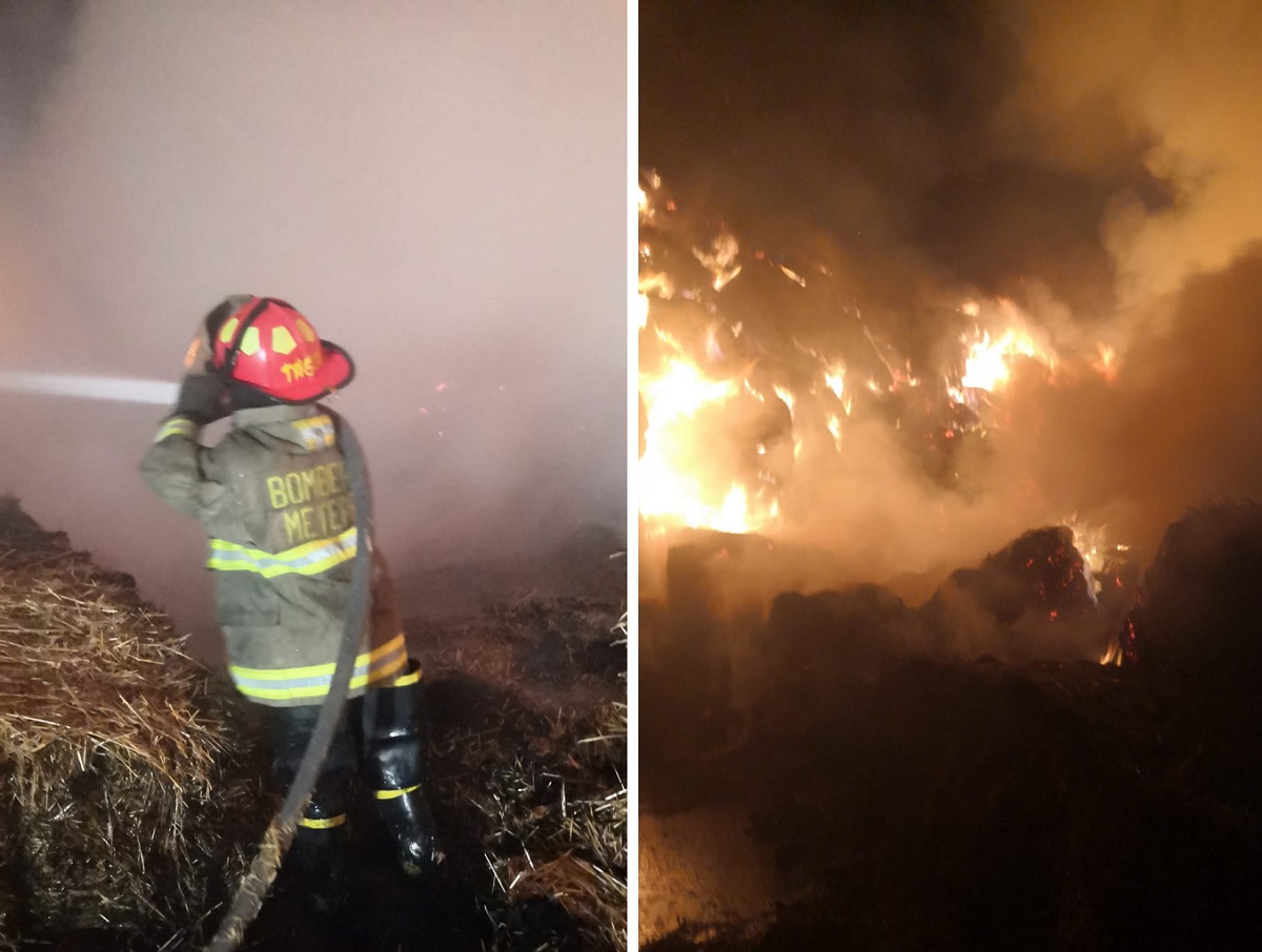 Video: Se incendia fábrica de champiñones en Mexicaltzingo