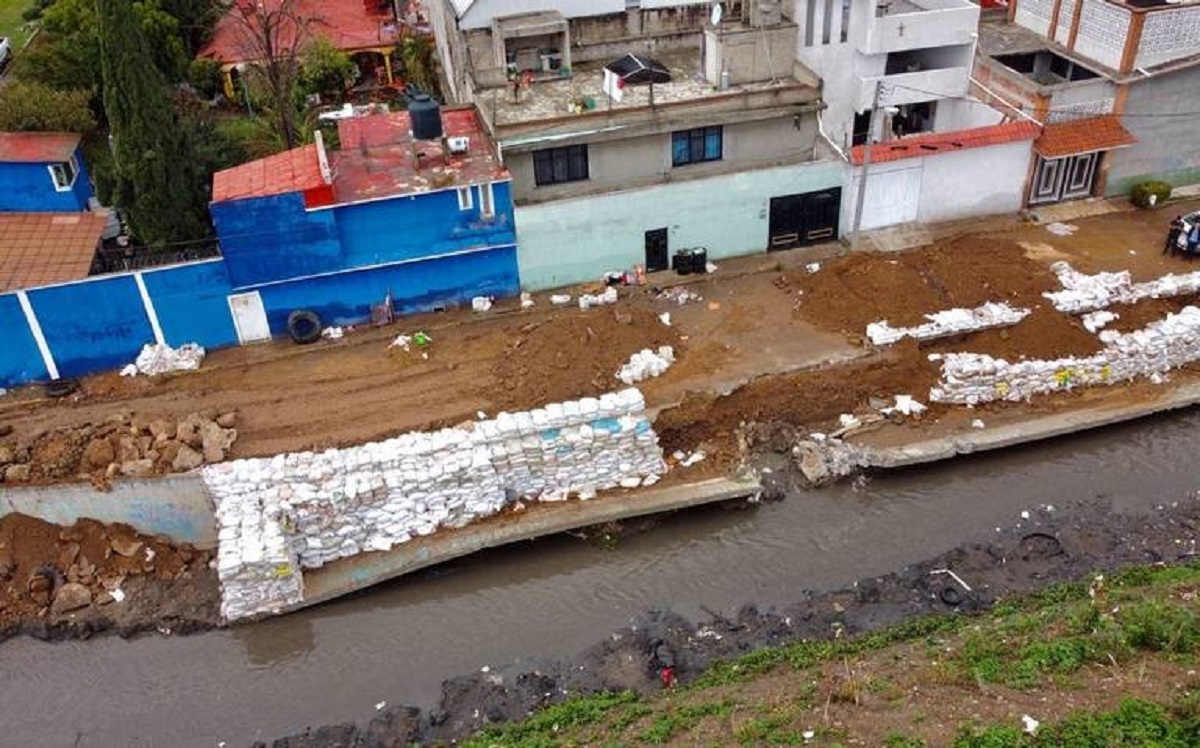 Con lluvias los habitantes del Jaral y las Huertas se pusieron a “rezar” para que no desborde el río Chamacuero