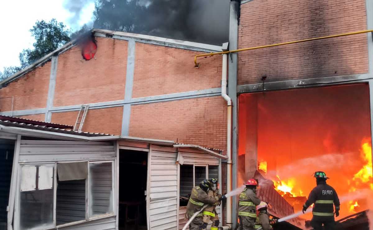 incendio en Tlalnepantla