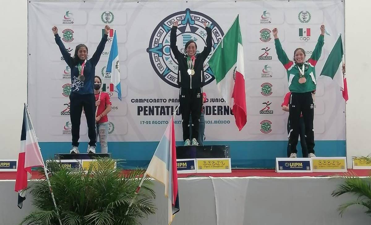 Mexiquenses hacen el 1-3 en el Campeonato Panamericano de Pentatlón Moderno