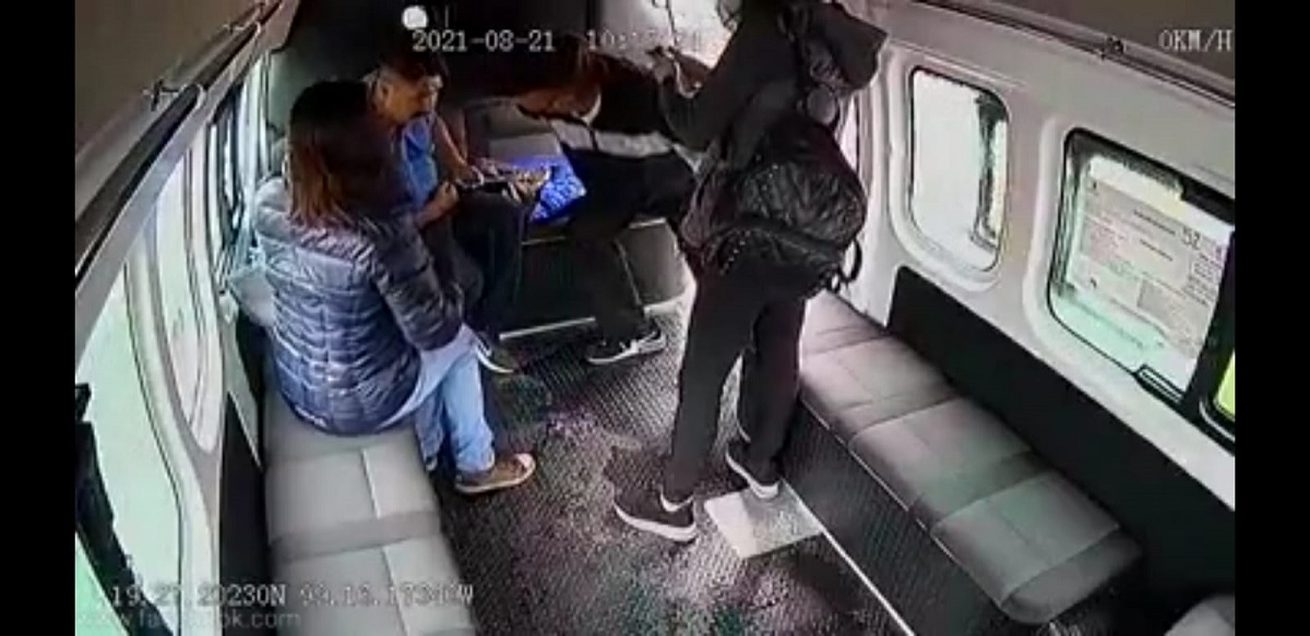 Video: Chofer del transporte público evita asalto en Naucalpan, fue herido de bala