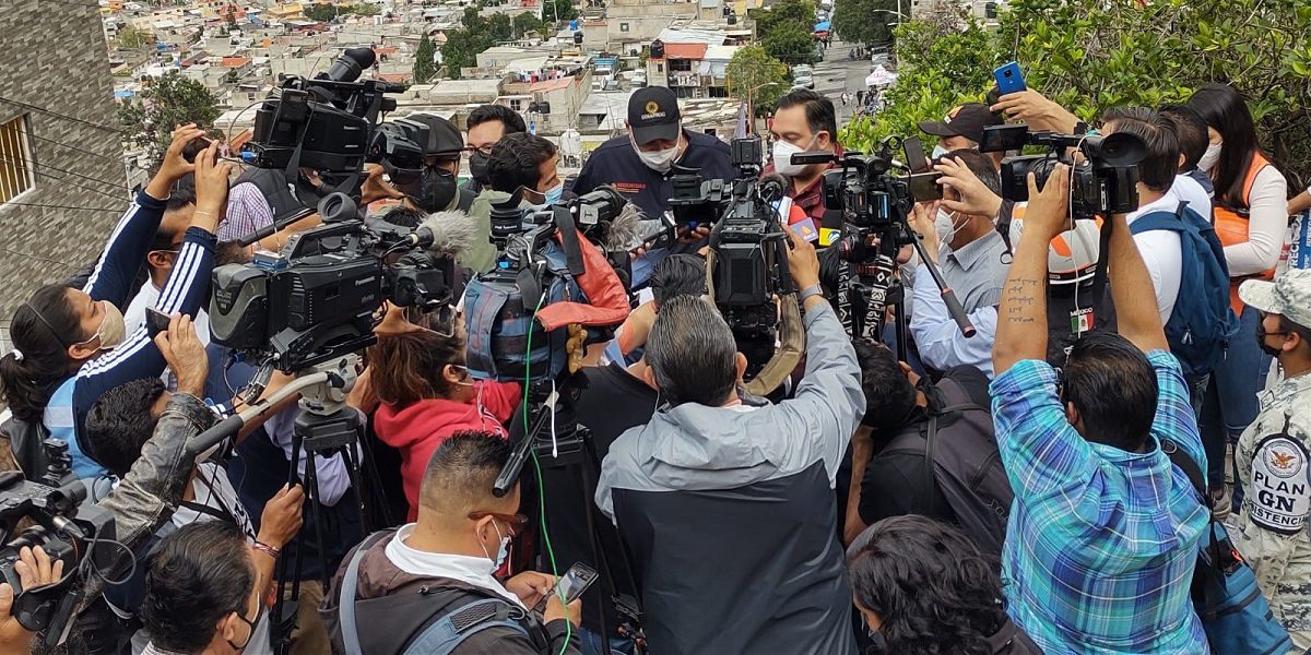 Video: Confirma Ricardo de la Cruz tres personas desaparecidas en el cerro del Chiquihuite