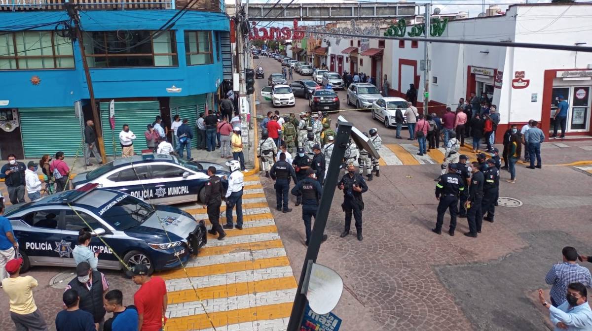 Balacera en Metepec