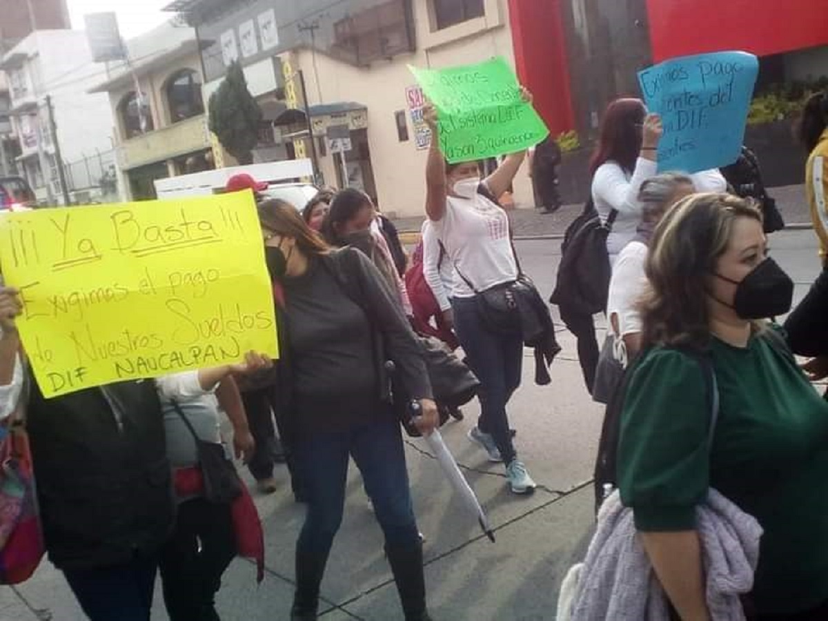 Personal del DIF de Naucalpan amenaza con plantones y manifestaciones