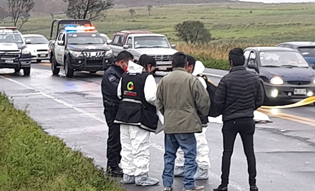 Fallece hombre atropellado en la Toluca-Zitácuaro