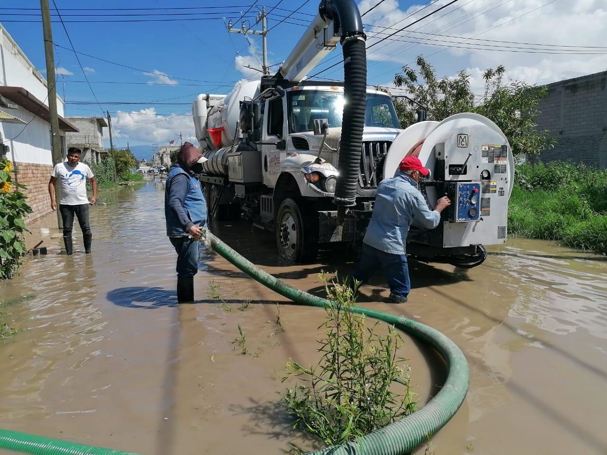 Lluvia y falta de drenaje inundan unas 286 viviendas en Ecatepec