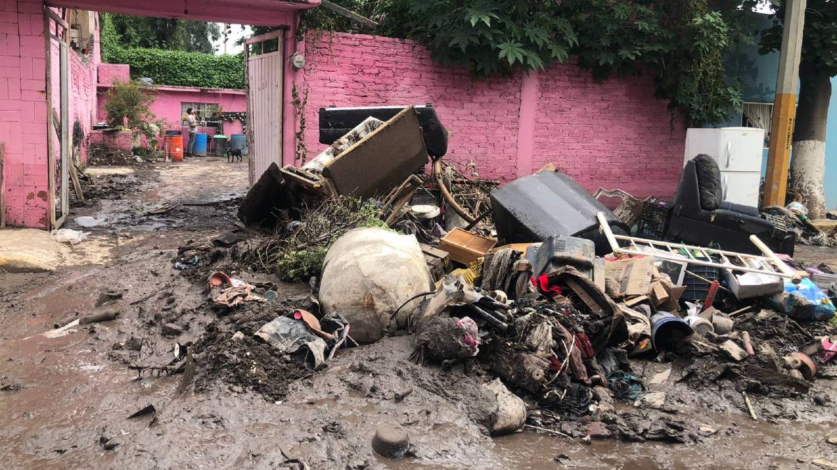 Inundaciones en Ecatepec