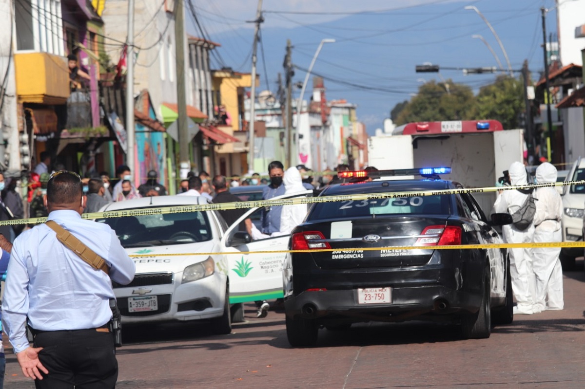 Video: Balacera en el centro de Metepec deja un muerto