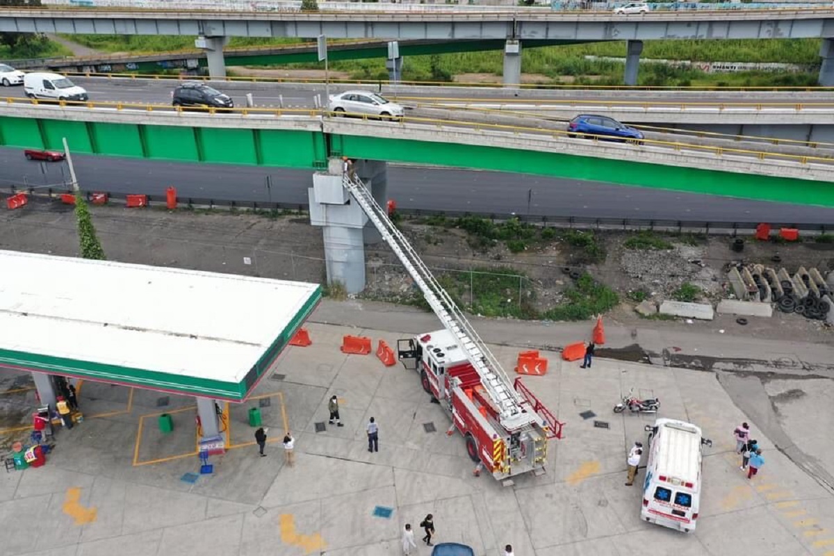 Cierran paso a puente vehicular dañado por el sismo, en la México-Puebla