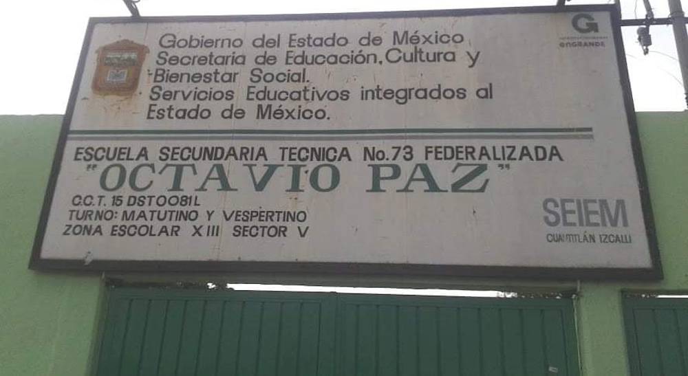 Secundaria Octavio Paz de Cuautitlán Izcalli presenta daños por el sismo