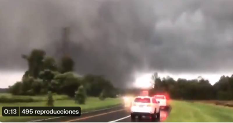 Videos: Poderoso tornado azota New Jersey