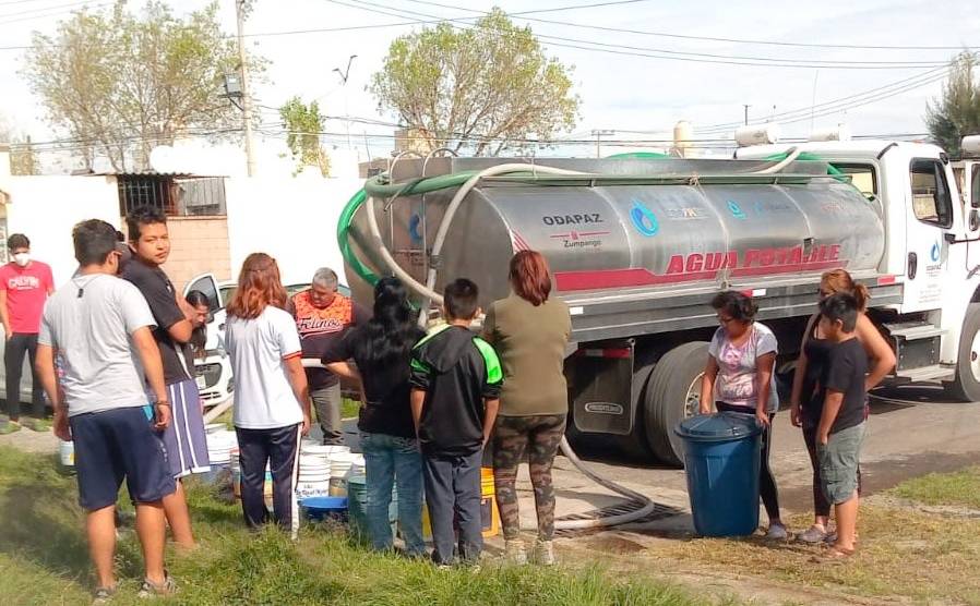 Lluvia también dejó sin agua a unos 5 mil habitantes de Zumpango