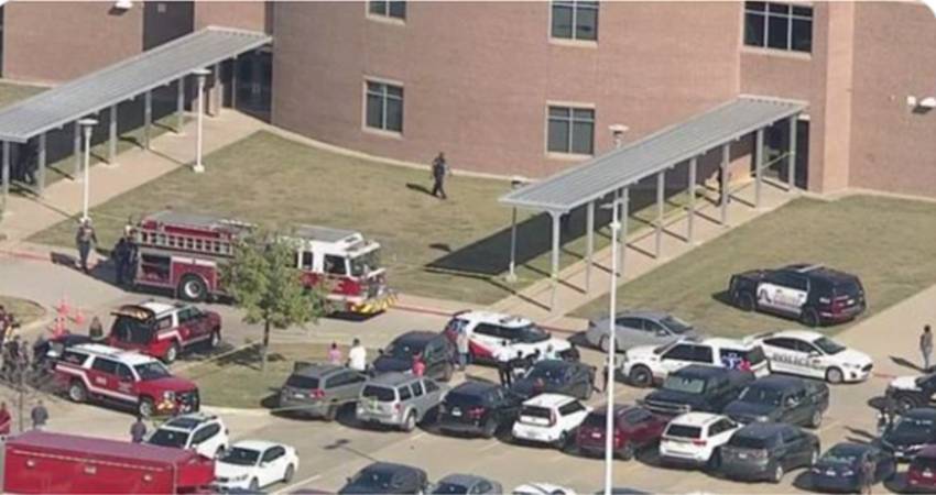 Video: Se registra terrible tiroteo en preparatoria de Arlington