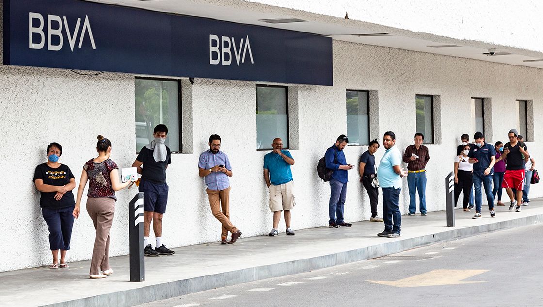 BBVA vuelve a presentar fallas