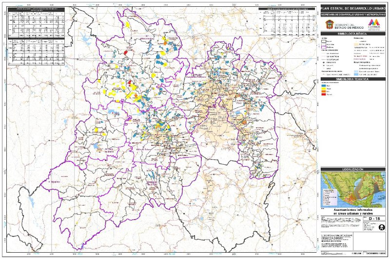 Sin plan municipal de desarrollo urbano 29 municipios en el valle de Toluca