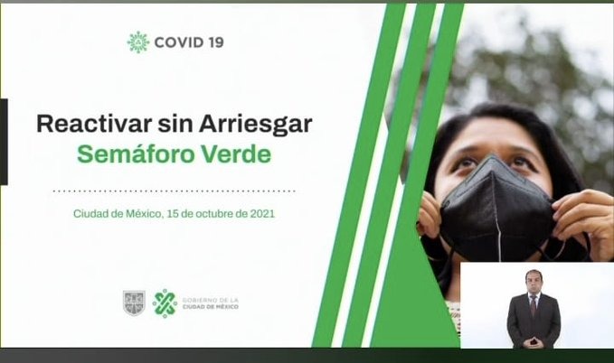 CDMX pasa a Semáforo Verde