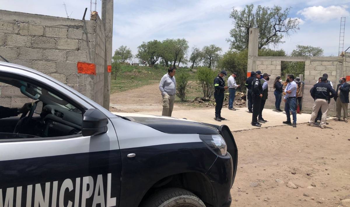 obras prohibidas en Teotihuacan