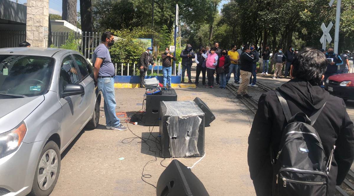 Protesta sindicato de Chapingo por nuevas políticas para obtener un seguro