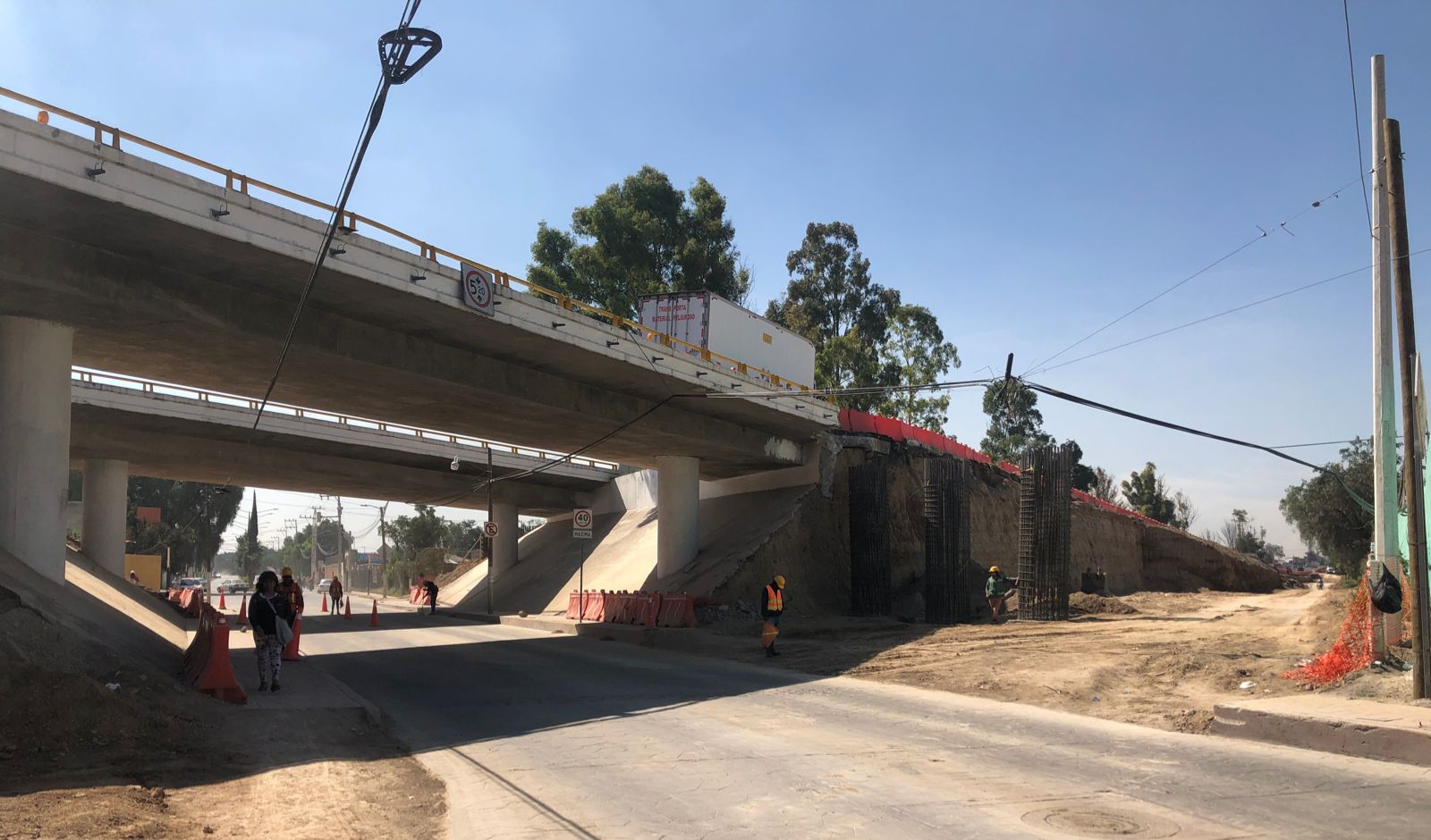 Ampliación arrasa con el derecho de vía de la autopista México-Pachuca