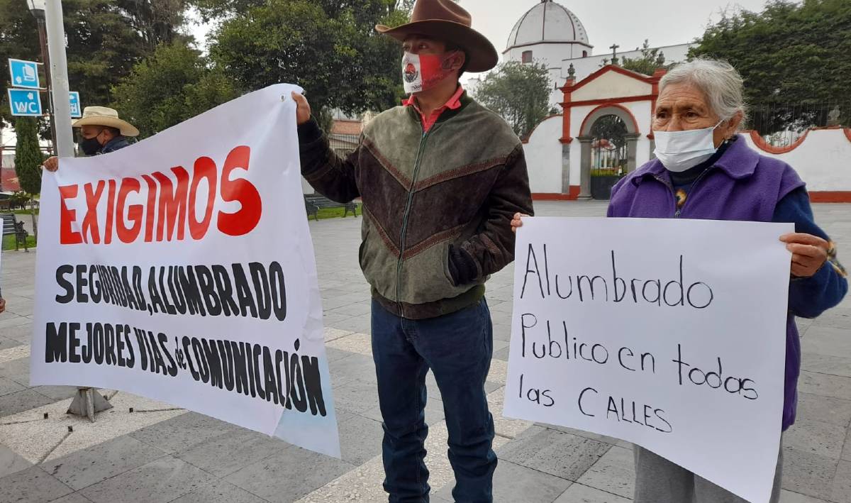 Video: Marchan contra la inseguridad en la zona norte de Toluca