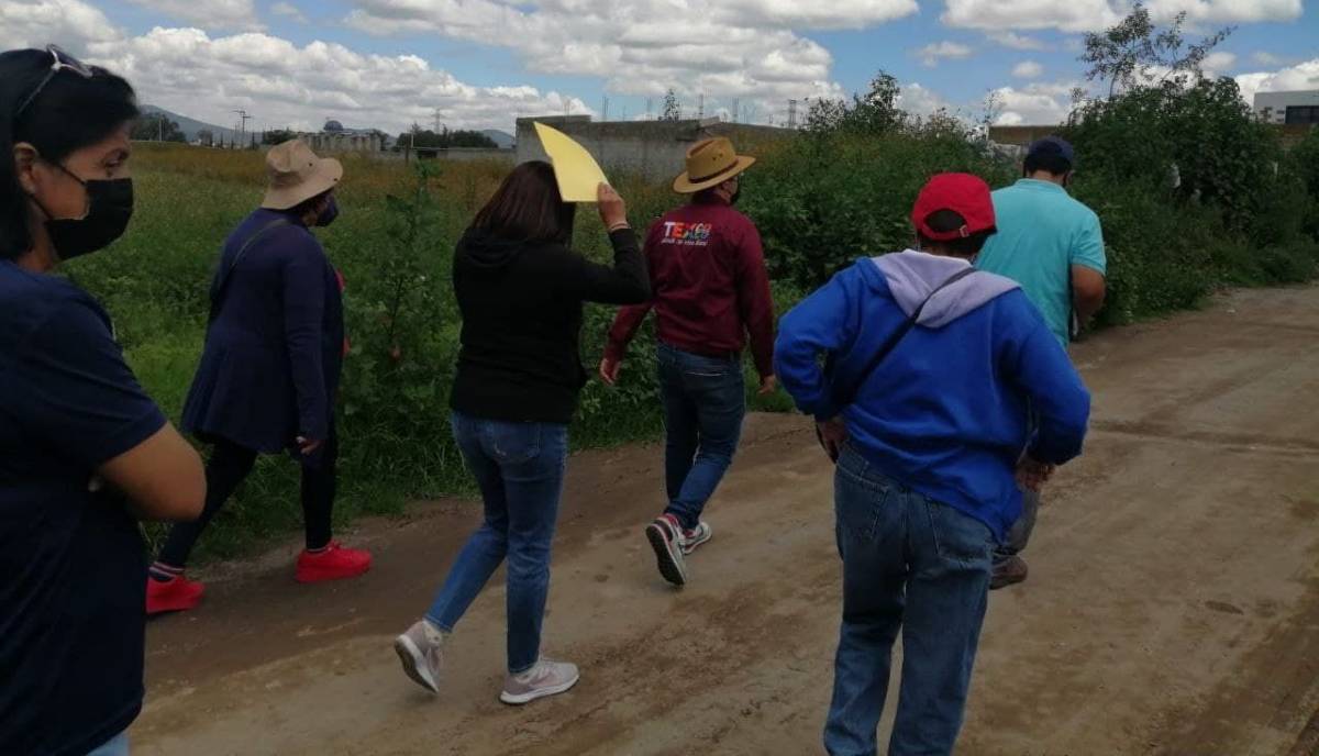 Vigilan que no se formen asentamientos irregulares en Texcoco