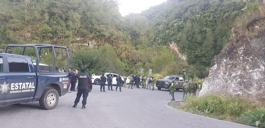 Policías en sur de la entidad