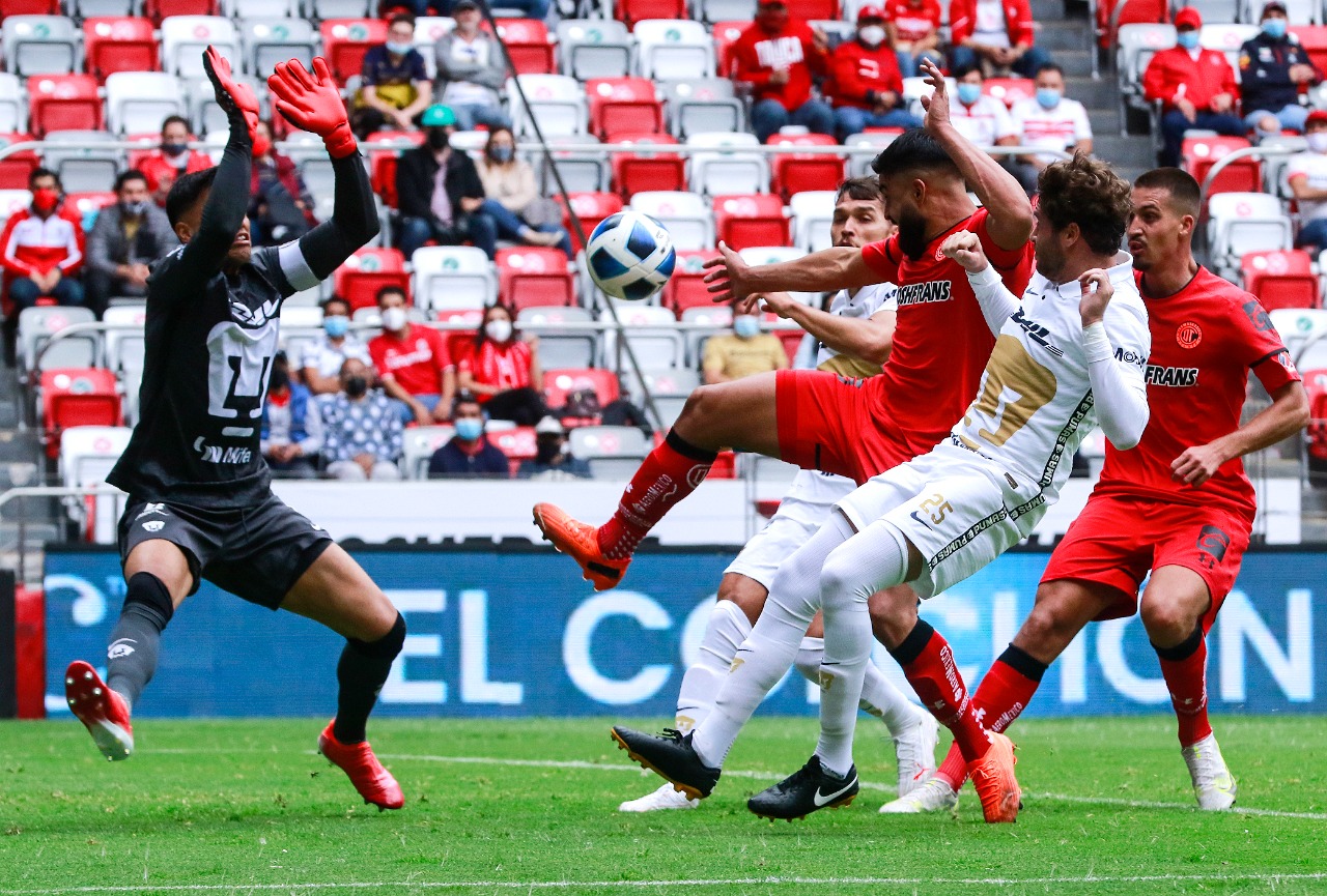 Toluca se disputará la cancha con Pumas