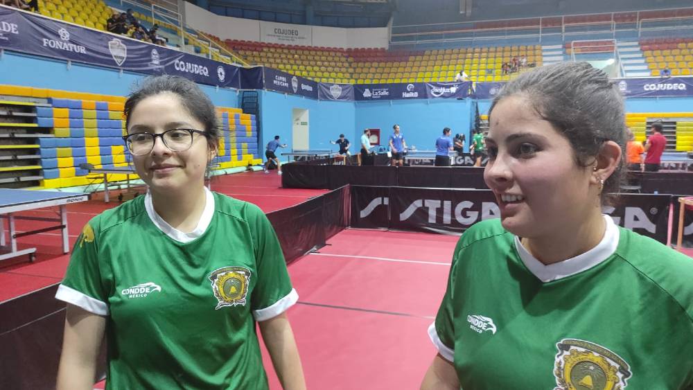 UAEM consigue bronce en tenis de mesa por parejas