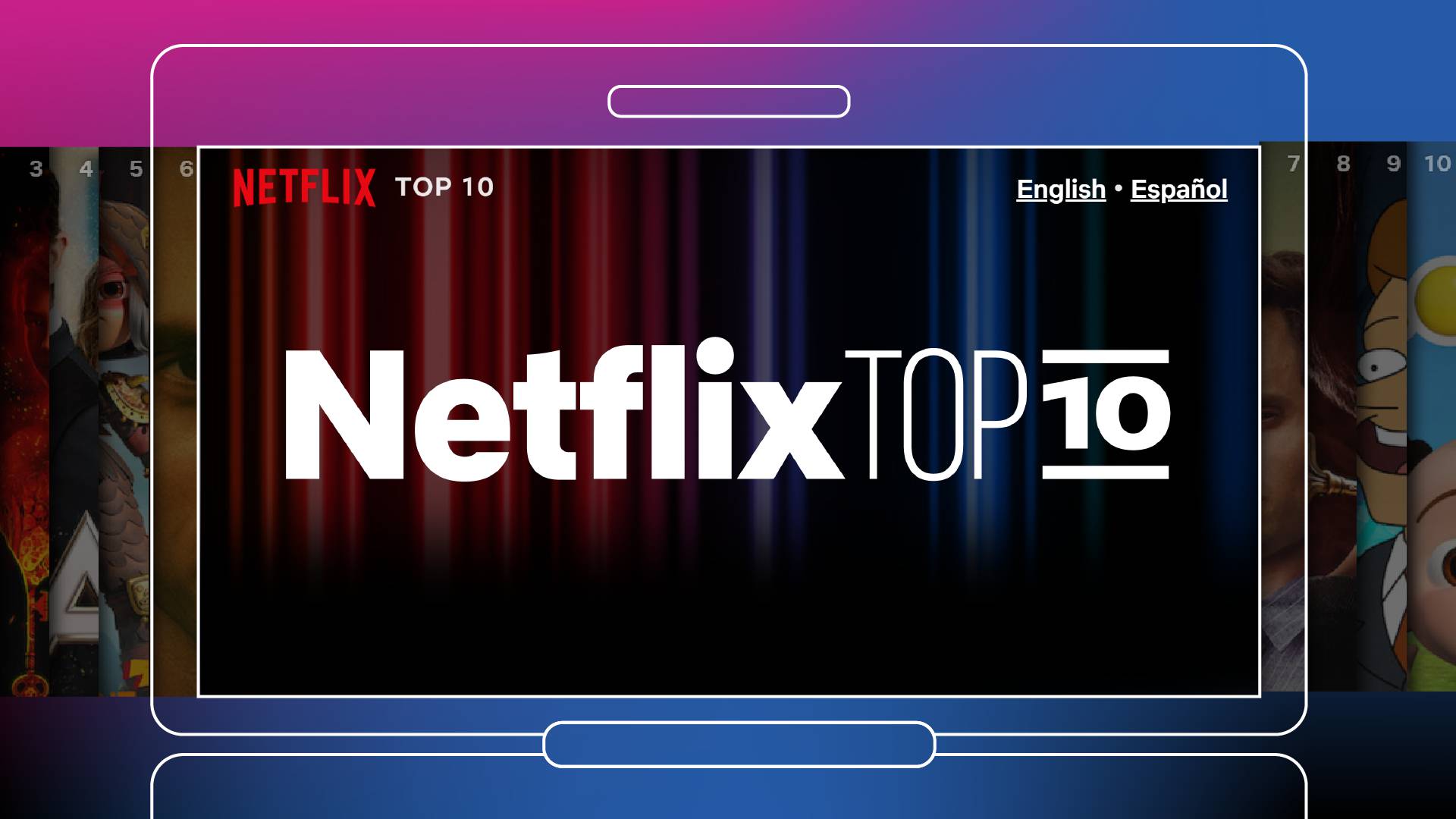 ¿Aburrido? Ahora podrás saber cuáles son las 10 series y películas más vistas de Netflix