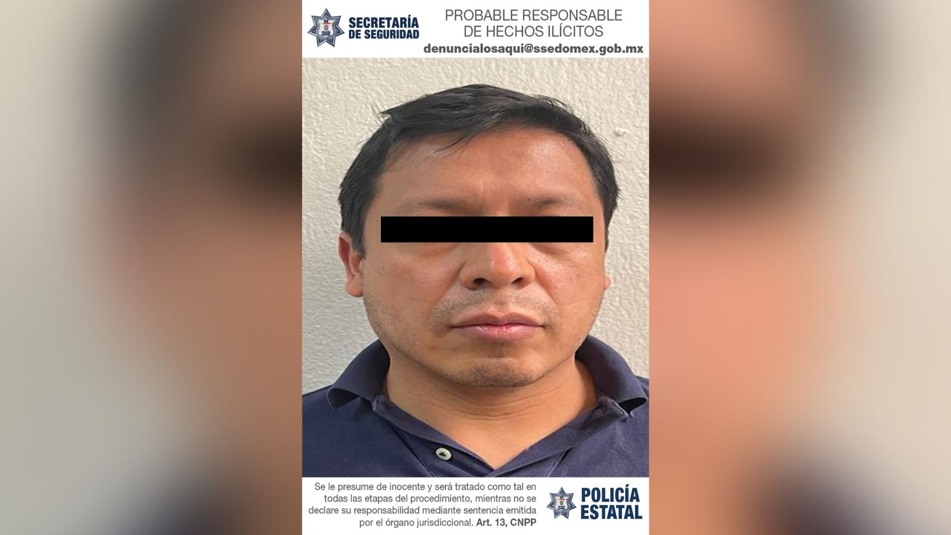 sujeto que extorsionaba en Huixquilucan