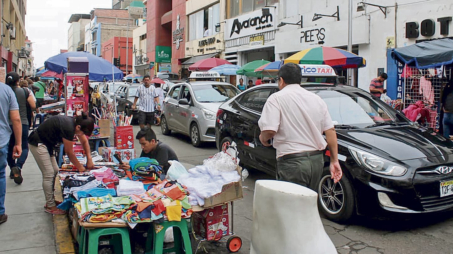 Vendedores ambulantes en Tlalnepantla