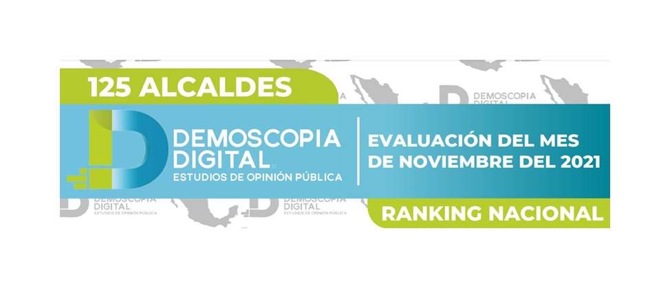 Ranking de aprobación en alcaldes: Demoscopia