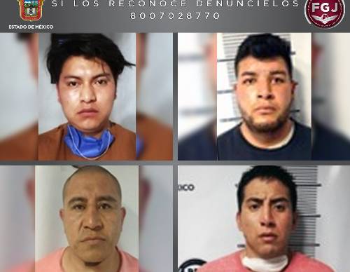 Sentenciados a 155 años de prisión por secuestro y homicidio en Xalatlaco