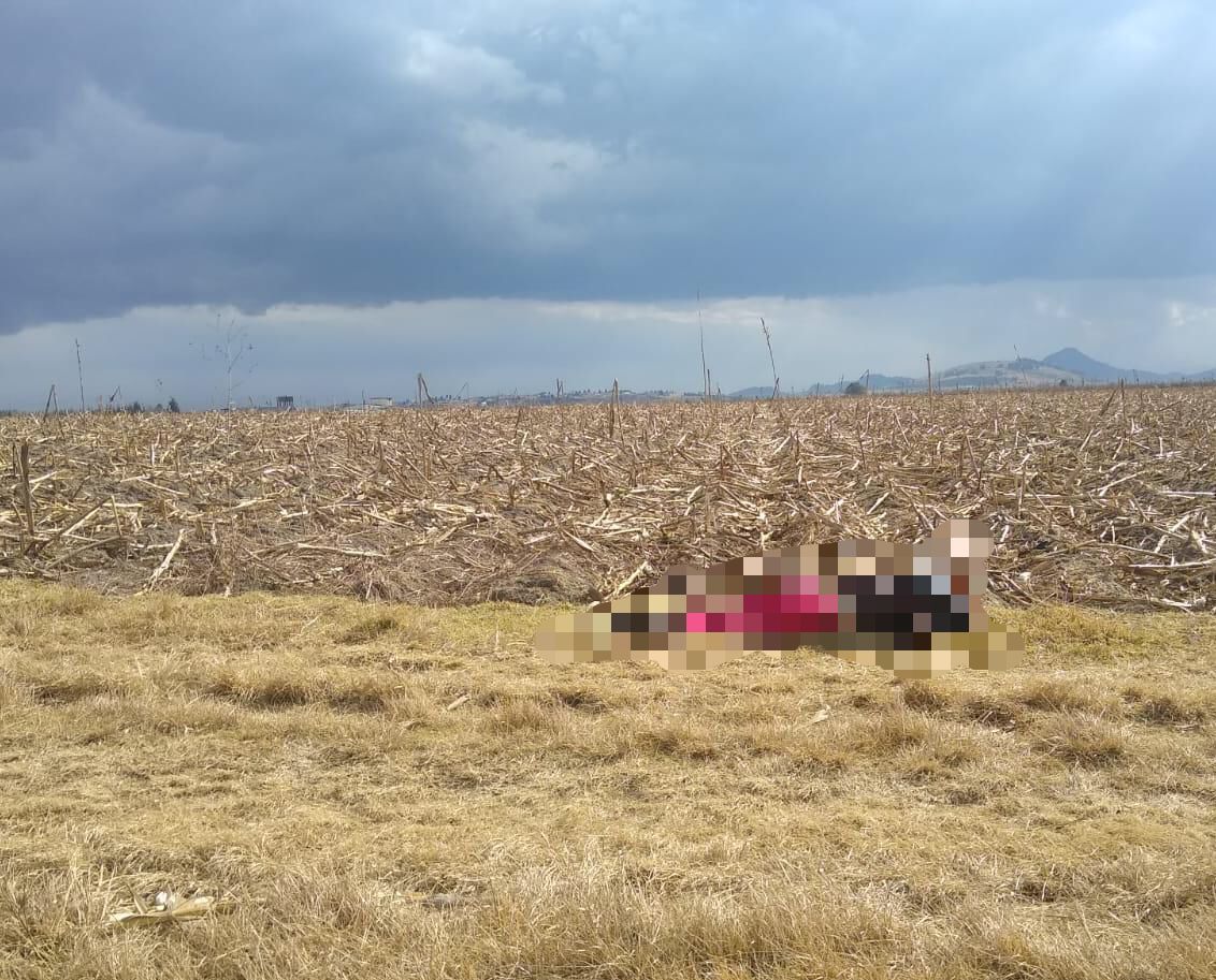 Cadáver de mujer en Temoaya