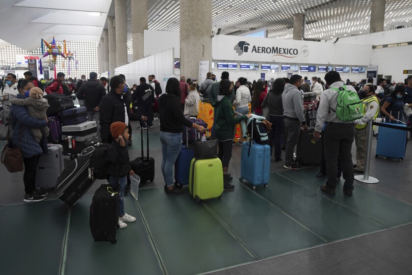 Cancelación de vuelos en México afectó a 7 mil pasajeros