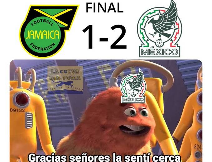 Vence México a Jamaica, rumbo a Qatar, y llegan los memes