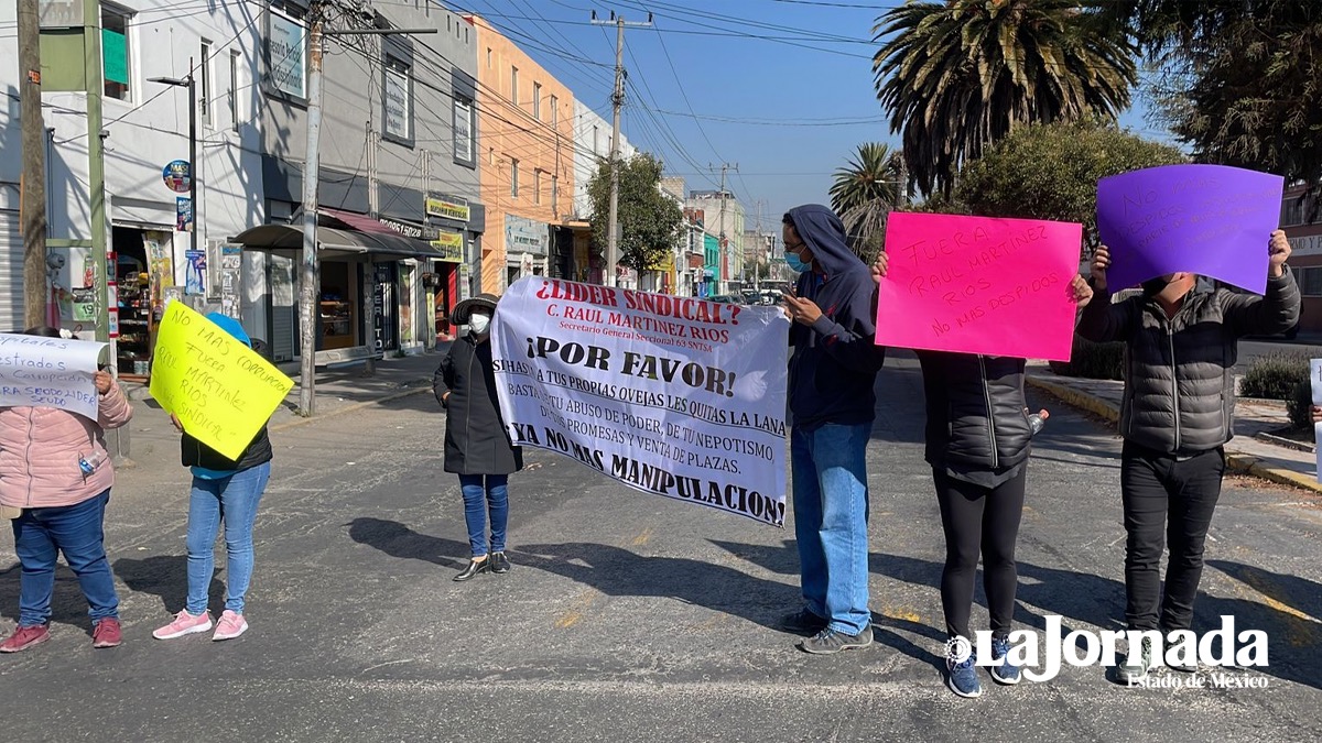 manifestantes del sector salud