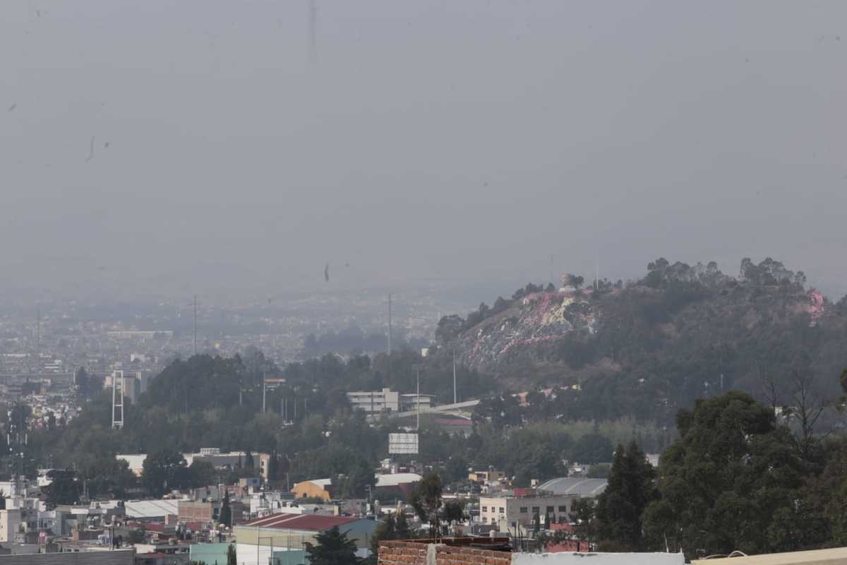 El oriente del Estado de México amanece con mala calidad del aire