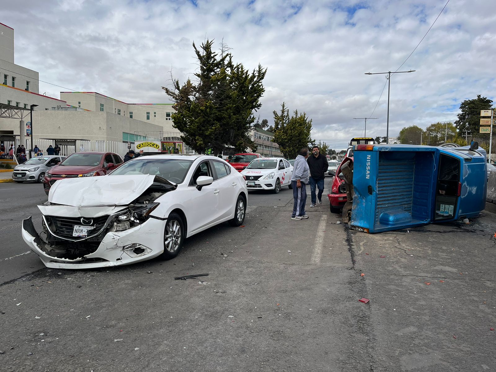 accidente en Tollocan