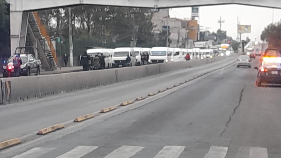 Protesta de transportistas