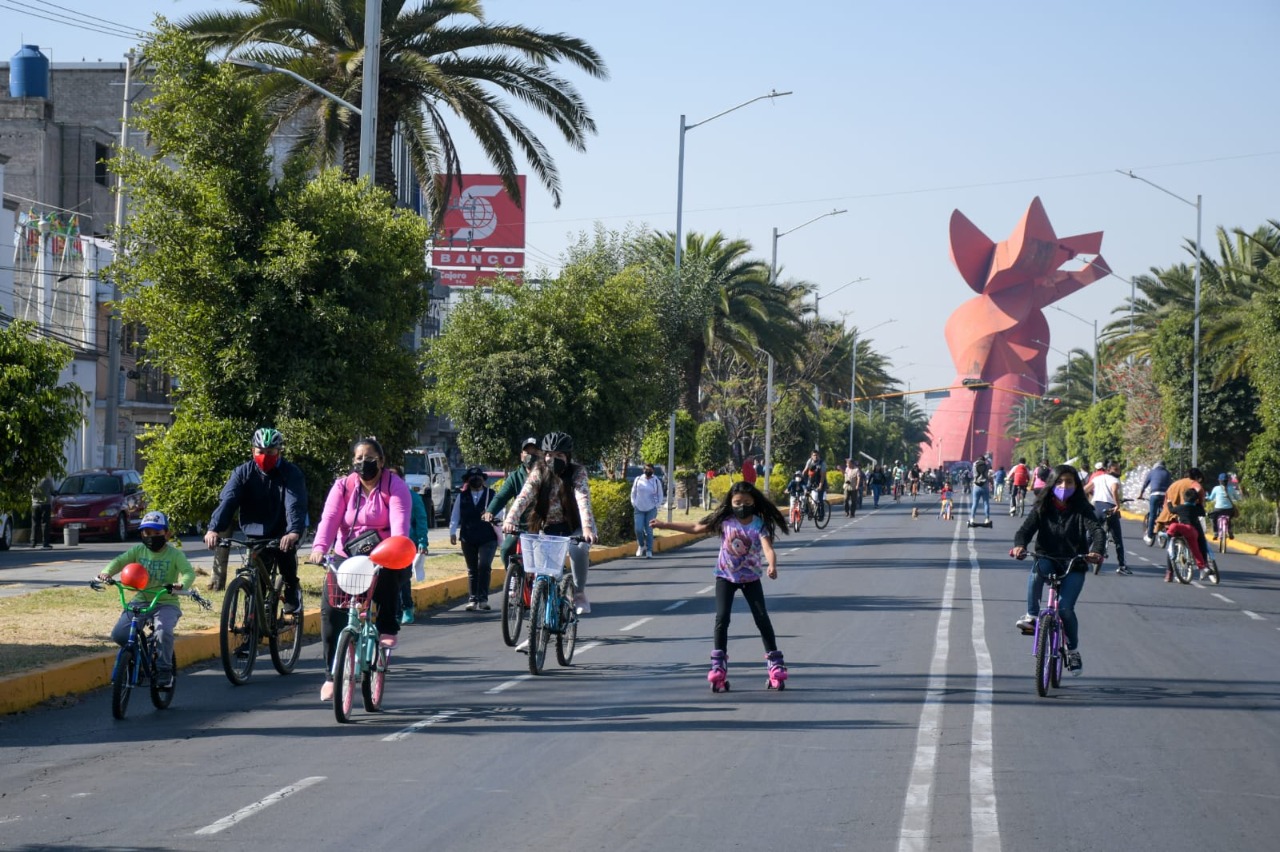 paseos ciclistas en Nezahualcóyotl