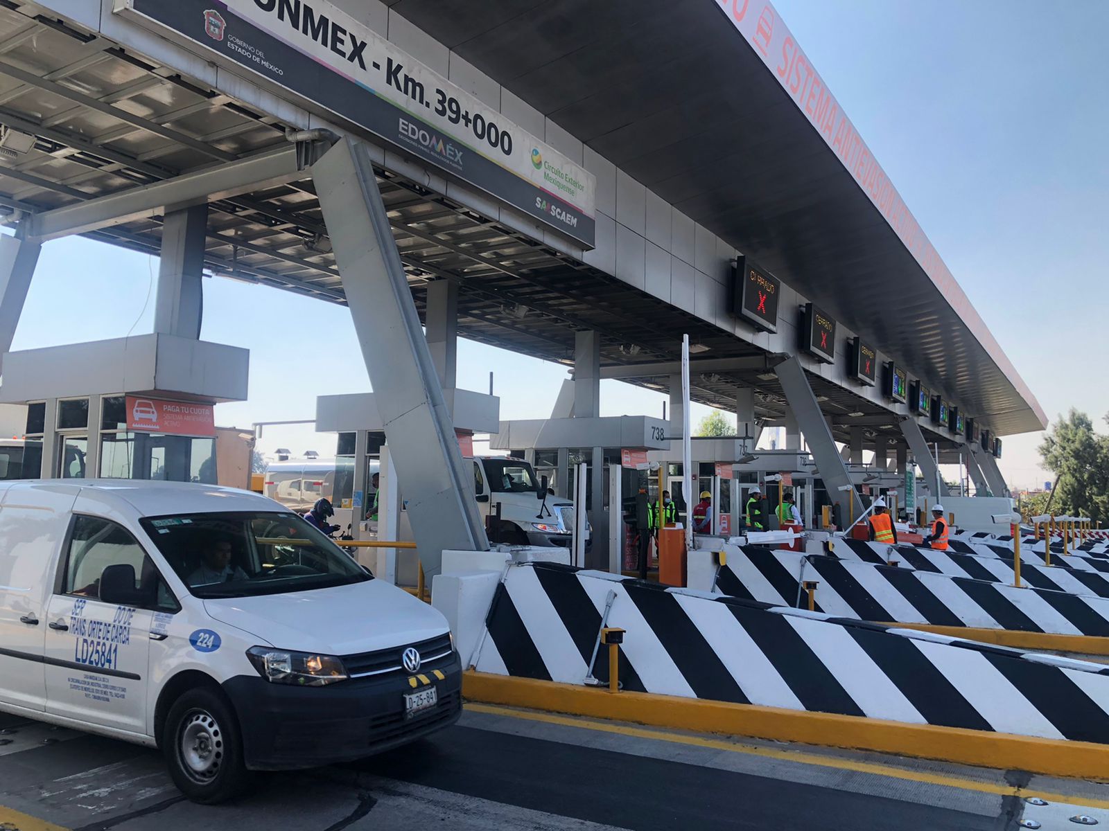 seguridad en Circuito Exterior Mexiquense