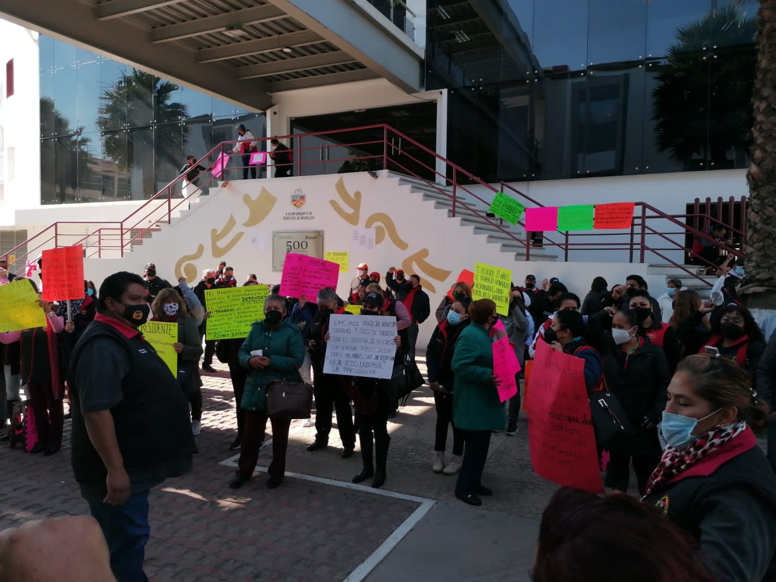 Video: Sindicalizados de Ecatepec acusan inactividad y retención de pagos