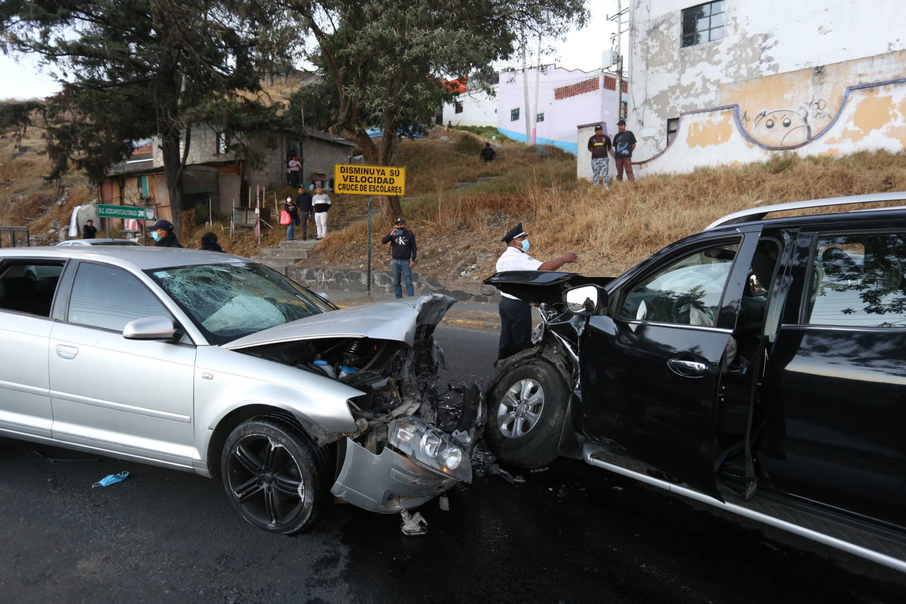 accidente en Paseo Matlazincas